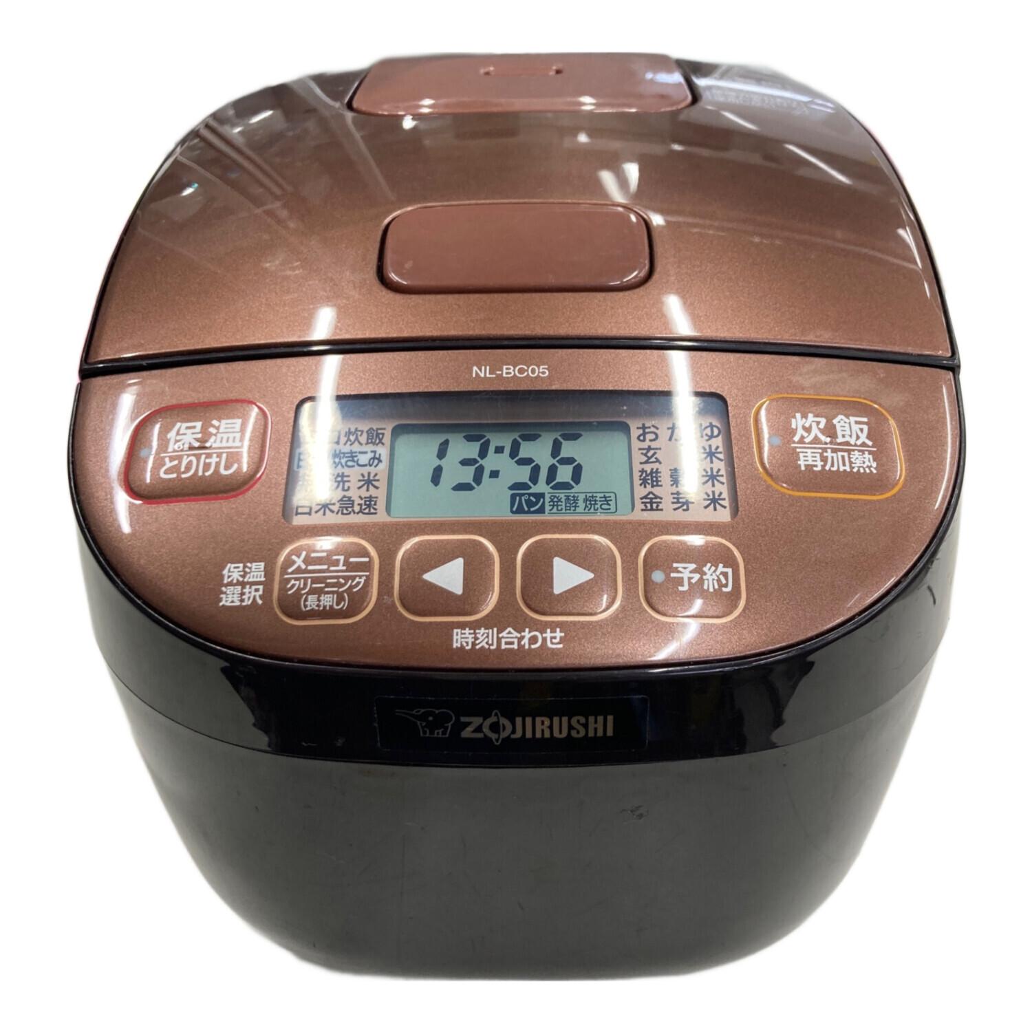 ZOJIRUSHI 象印 炊飯ジャー 炊飯器 NL-BC05 2020年製 3合炊き 極め炊き