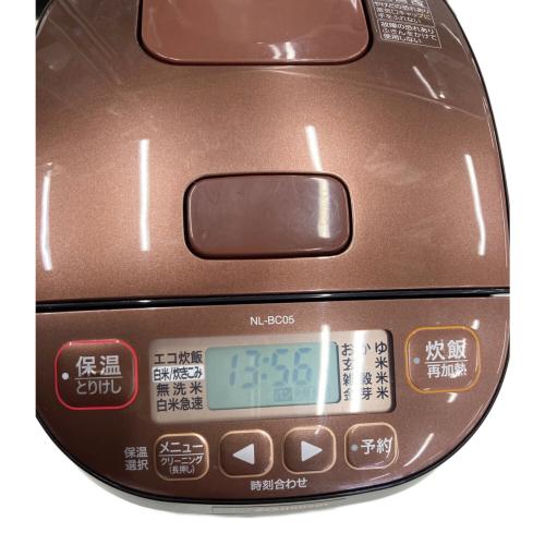 象印 (ゾウジルシ) マイコン炊飯ジャー NL-BC05 2020年製 3合(0.54L)