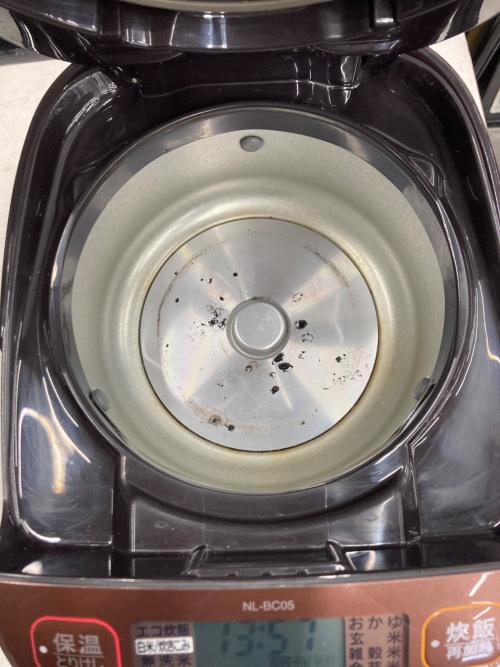 象印 (ゾウジルシ) マイコン炊飯ジャー NL-BC05 2020年製 3合(0.54L)