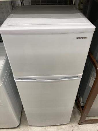IRIS OHYAMA (アイリスオーヤマ) 2ドア冷蔵庫 IRSD-12B-W 2022年製 118L クリーニング済