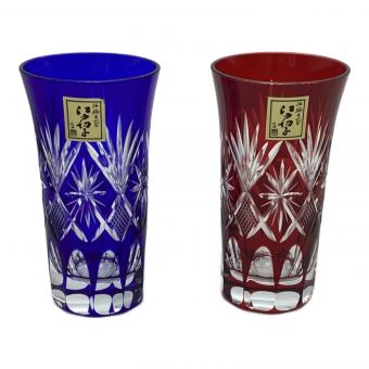 田島硝子 (タジマガラス) 江戸切子 2Pセット