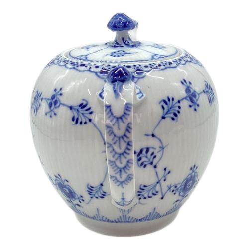 ROYAL COPENHAGEN (ロイヤル・コペンハーゲン) ティーポット ブルーフルーテッド・ハーフレース