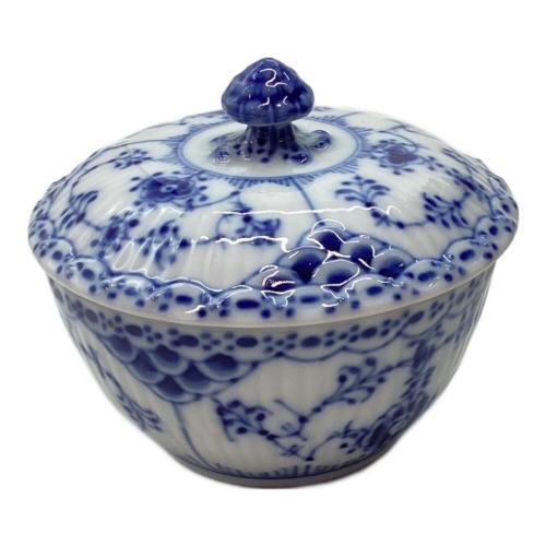 ROYAL COPENHAGEN (ロイヤル・コペンハーゲン) シュガーポット ブルーフルーテッド・ハーフレース