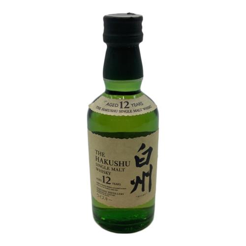 サントリー ジャパニーズウィスキー 50ml 白州 12年 未開封