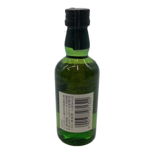 サントリー ジャパニーズウィスキー 50ml 白州 12年 未開封