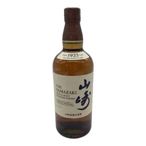 サントリー ジャパニーズウィスキー シングルモルト 700ml 山崎 1923年 未開封 日本