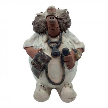 インテリア小物 陶器人形 釣り人｜トレファクONLINE