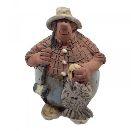 釣りをする陶器人形 13bcc87ec591ff944f4c2a70de2b81