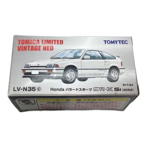 TOMY (トミー) トミカ ブラック Honda バラードスポーツ CR-X Si 85年式 トミカリミテッドヴィンテージネオ