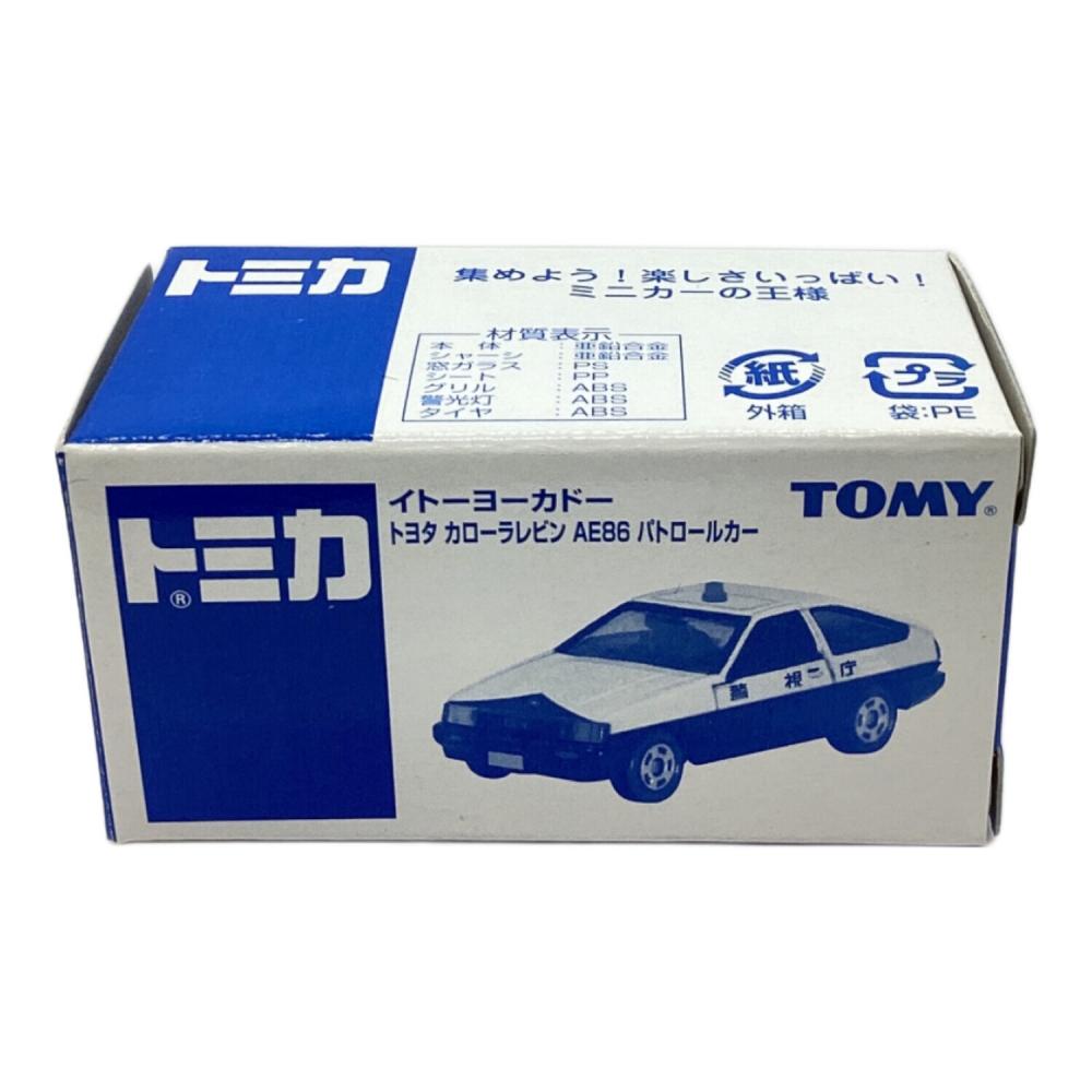 TOMY (トミー) トミカ トヨタ カローラレビン AE86 パトロール