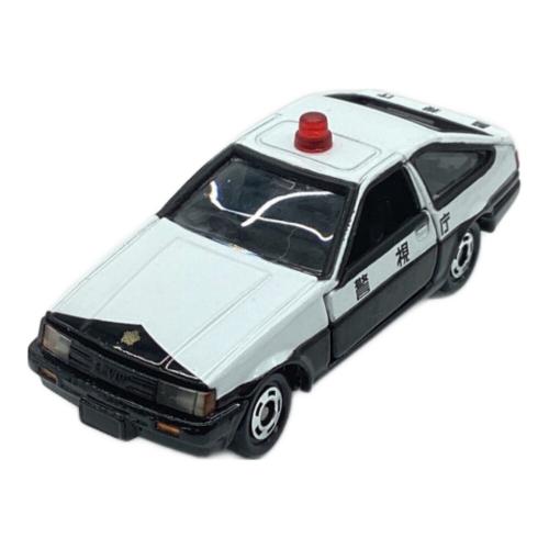 TOMY (トミー) トミカ トヨタ カローラレビン AE86 パトロールカー(ブラック×ホワイト) 「トミカ」 イトーヨーカドー限定 修正再生産版