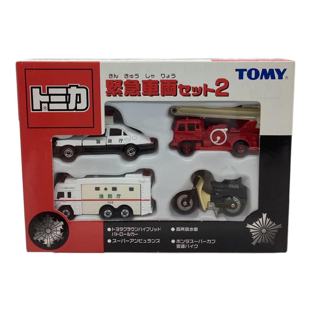 TOMY (トミー) トミカ 緊急車両セット2(4台セット)｜トレファクONLINE