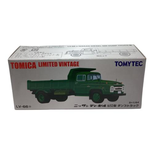 TOMY (トミー) トミカ LV-66a ニッサン ディーゼル 680型 ダンプトラック(グリーン) 「トミカリミテッドヴィンテージ」