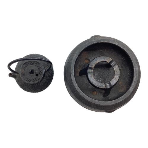 南部鉄器 (ナンブテッキ) 鉄瓶急須・火鉢・五徳セット