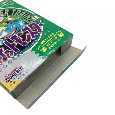 ゲームボーイ用ソフト ポケットモンスター緑 -｜トレファクONLINE
