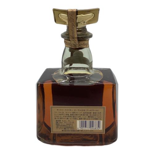 サントリー ジャパニーズウィスキー 750ml ローヤル 15年 ゴールドラベル 未開封