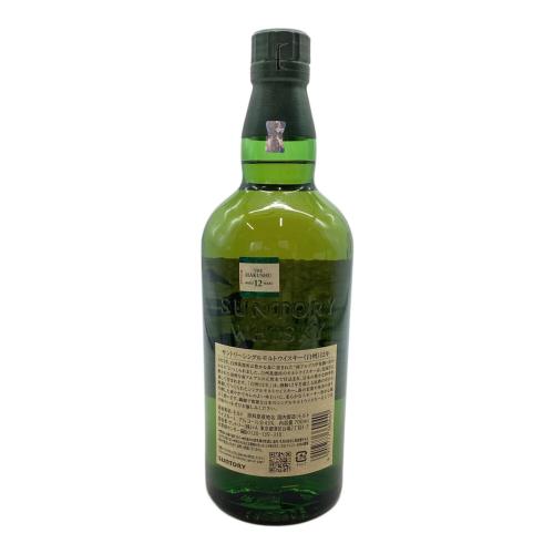 サントリー ウィスキー 700ml 白州 12年 未開封