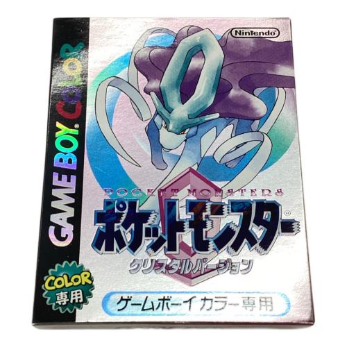 ゲームボーイ用ソフト ポケットモンスター クリスタルバージョン -