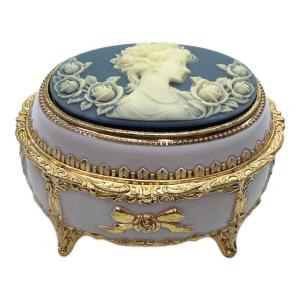 SANKYO (サンキョウ) カメオ付きオルゴール