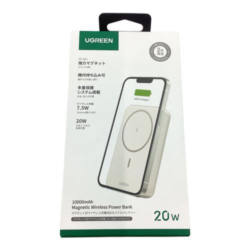 UGREEN (ユーグリーン) モバイルバッテリー PB561 PSEマーク(モバイルバッテリー)有