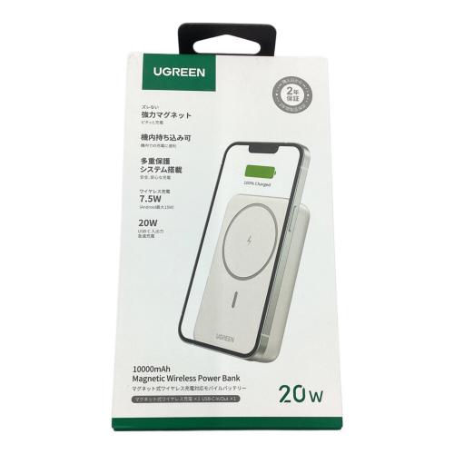 UGREEN (ユーグリーン) モバイルバッテリー PB561 PSEマーク(モバイルバッテリー)有