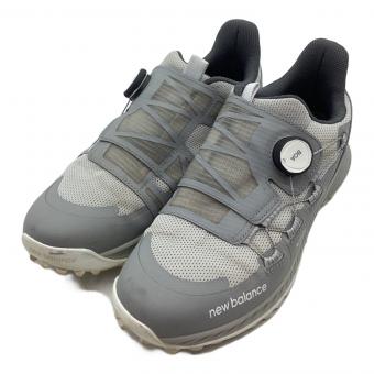 NEW BALANCE (ニューバランス) ゴルフシューズ メンズ SIZE 26cm ライトグレー UGS1001G