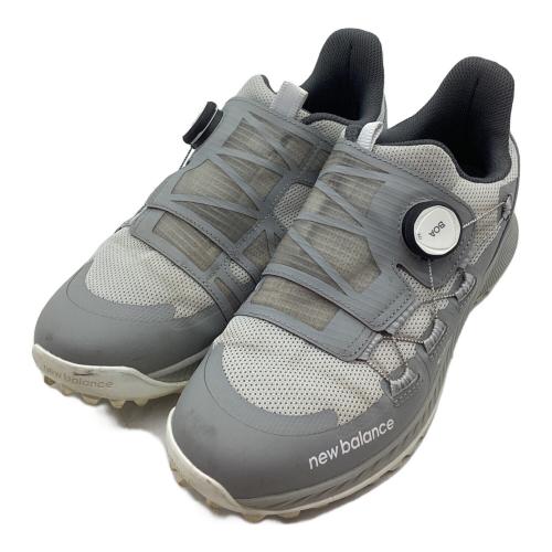 NEW BALANCE (ニューバランス) ゴルフシューズ メンズ SIZE 26cm ライトグレー UGS1001G