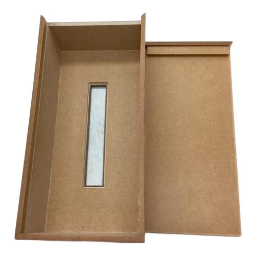 ボックスティッシュケース 寄木細工