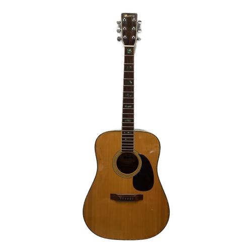 MORRIS (モーリス) アコースティックギター W-40 1975年 寺田楽器製 バック/ハカランダメイプル3P・サイド/ハカランダ・トップ/スプルース