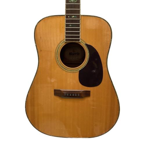 MORRIS (モーリス) アコースティックギター W-40 1975年 寺田楽器製 バック/ハカランダメイプル3P・サイド/ハカランダ・トップ/スプルース
