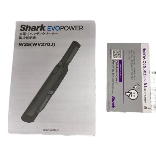 SHARK (シャーク) ハンディクリーナー EVOPOWER W25 WV270J 2020発売モデル 純正バッテリー