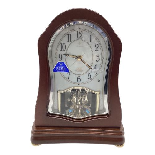 リズム時計株式会社 電波時計 4MN496-006