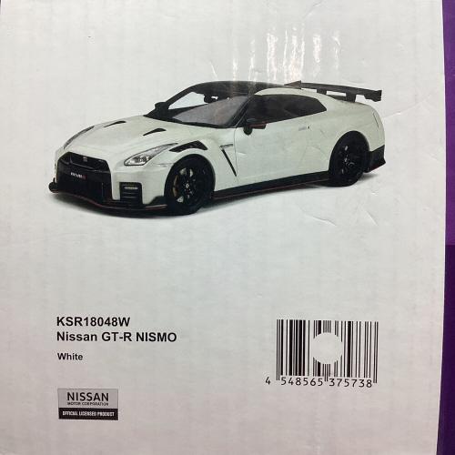 京商 (キョウショウ) モデルカー サムライ 1/18 日産 GT-R NISMO 2020 ホワイト KSR18048W