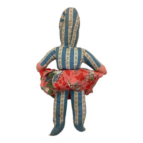 アンティーク パピエ マルシェ ドール 推定1940～1950年代？