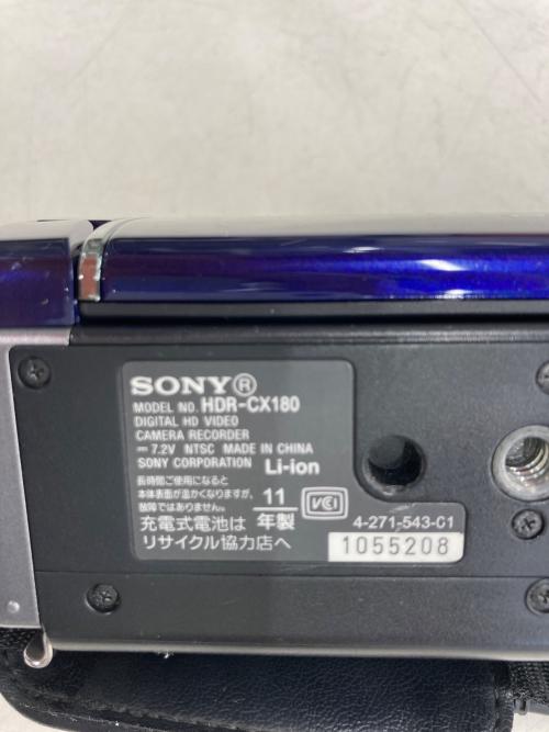 SONY (ソニー) ビデオカメラ バッテリー保証無し HDR-CX180 -