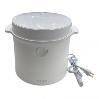 LOCABO (ロカボ) 炊飯器 JM-C20E-W 2021年製