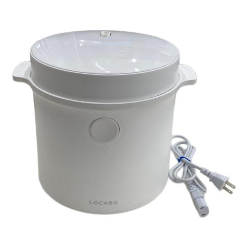 LOCABO (ロカボ) 炊飯器 JM-C20E-W 2021年製