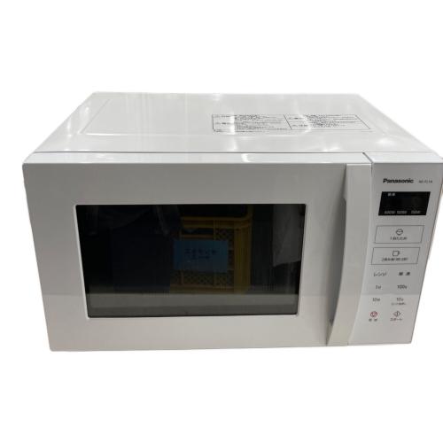 Panasonic (パナソニック) 電子レンジ NE-FL1A-W 2022年製 1000W 庫内フラット 50Hz／60Hz