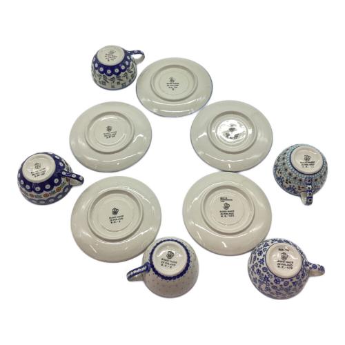 CERAMIKA ARTYSTYCZNA (ツェラミカ アルティスティチナ) カップ&ソーサー ツェラミカ・アルティスティチナ ポーリッシュポタリー 5Pセット