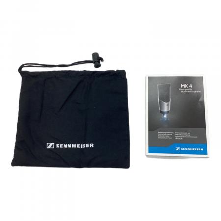 未使用品 保証書 SENNHEISER MK4 SENNHEISER (ゼンハイザー) マイクロホン MK4 動作未確認｜トレファク