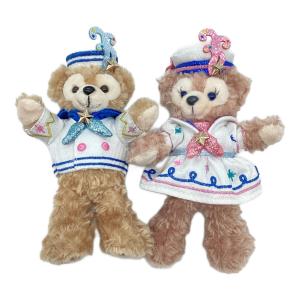 Disney RESORT (ディズニーリゾート) ぬいぐるみバッジ ダッフィー＆シェリーメイ Time to Shine