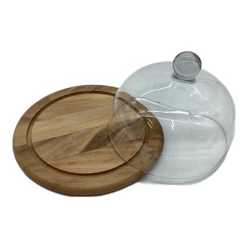 ウッドトレイケーキドーム