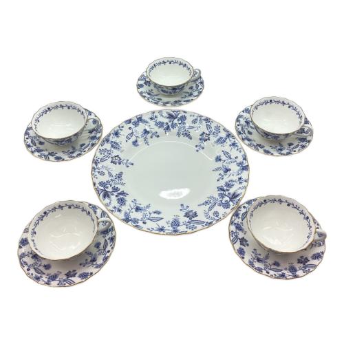 Noritake (ノリタケ) カップ&ソーサー 4562 ブルーソレンティーノ カップ＆ソーサー5客＋プレート