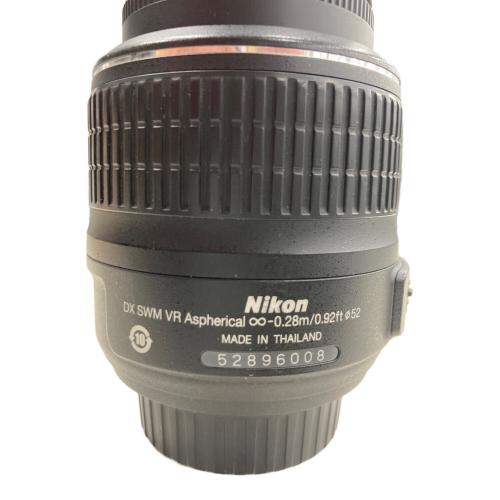 Nikon (ニコン) レンズ AF-S DX NIKKOR 18-55mm f/3.5-5.6G VR
