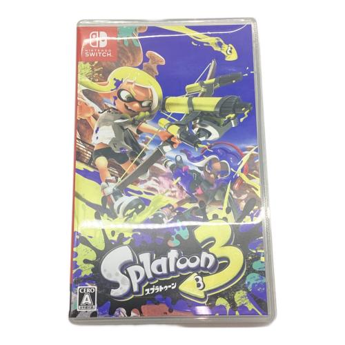 Nintendo Switch用ソフト スプラトゥーン3 CERO A (全年齢対象)