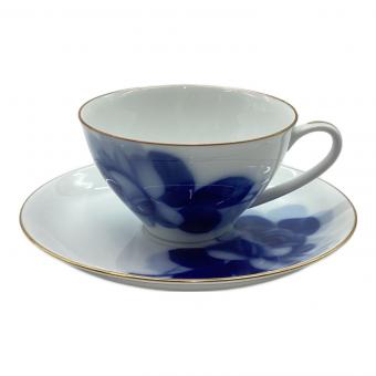 大倉陶園 (オオクラトウエン) カップ&ソーサー ブルーローズ(8211)