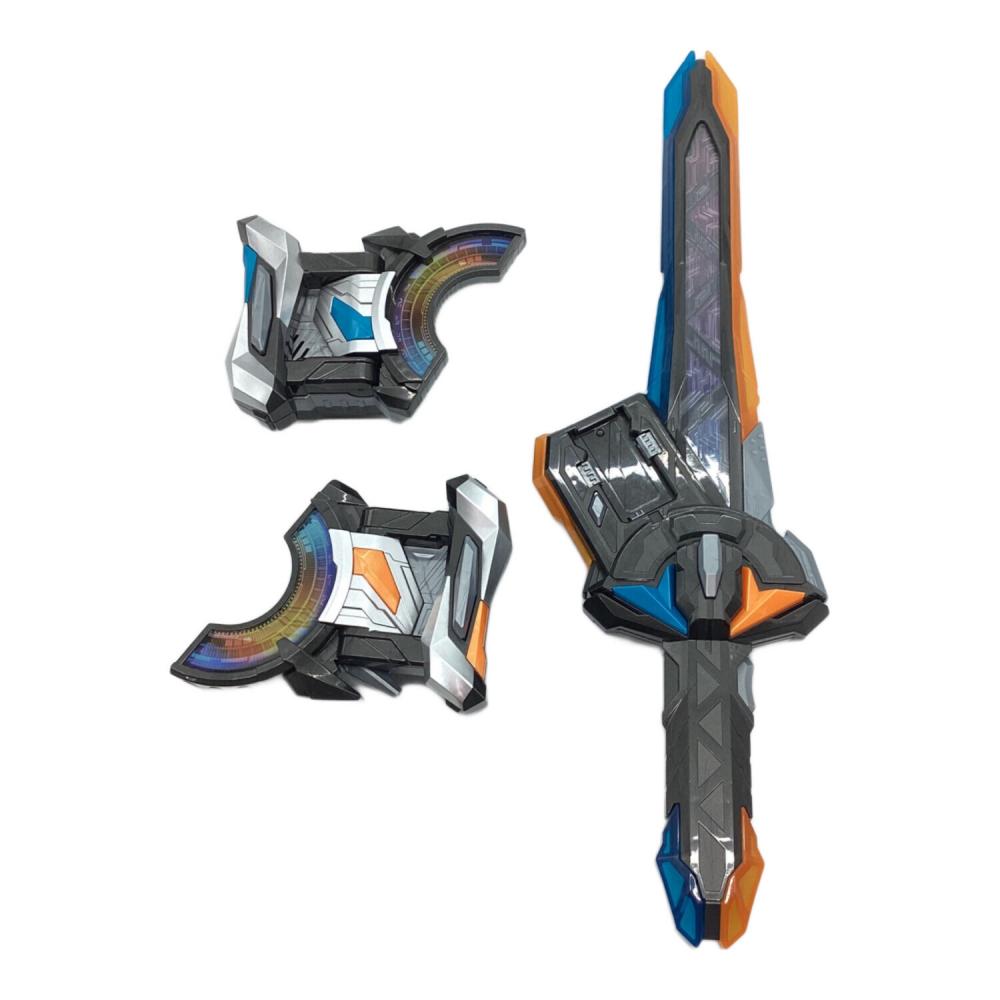 新品未開封DXコマンドツインバックル&レイジングソード 仮面