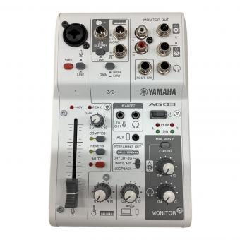 YAMAHA (ヤマハ) ライブストリーミングミキサー AG03MK2