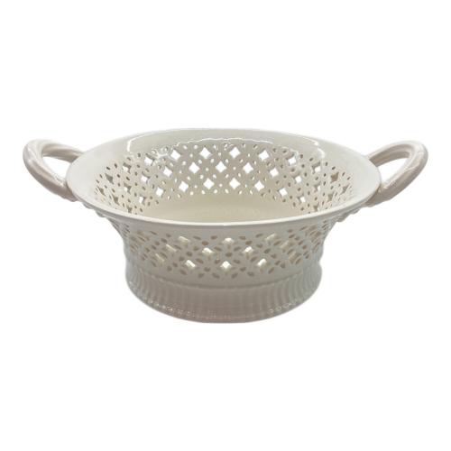 HARTLEY GREENS 陶器バスケット Creamware Basket LEEDS WARE