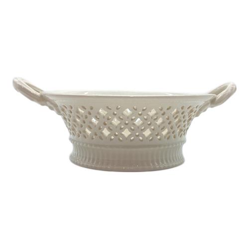HARTLEY GREENS 陶器バスケット Creamware Basket LEEDS WARE